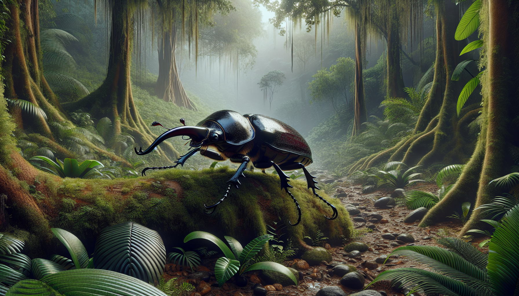 A Tiny Powerhouse – The Titan Beetle